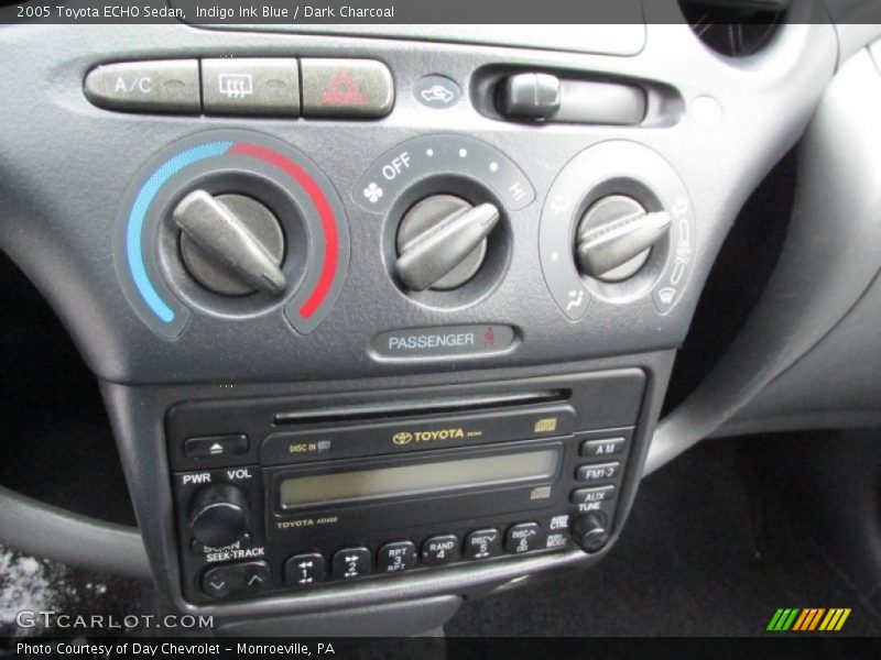Indigo Ink Blue / Dark Charcoal 2005 Toyota ECHO Sedan