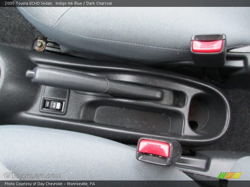 Indigo Ink Blue / Dark Charcoal 2005 Toyota ECHO Sedan