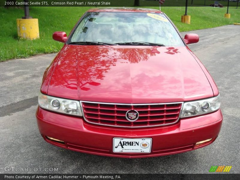 Crimson Red Pearl / Neutral Shale 2003 Cadillac Seville STS