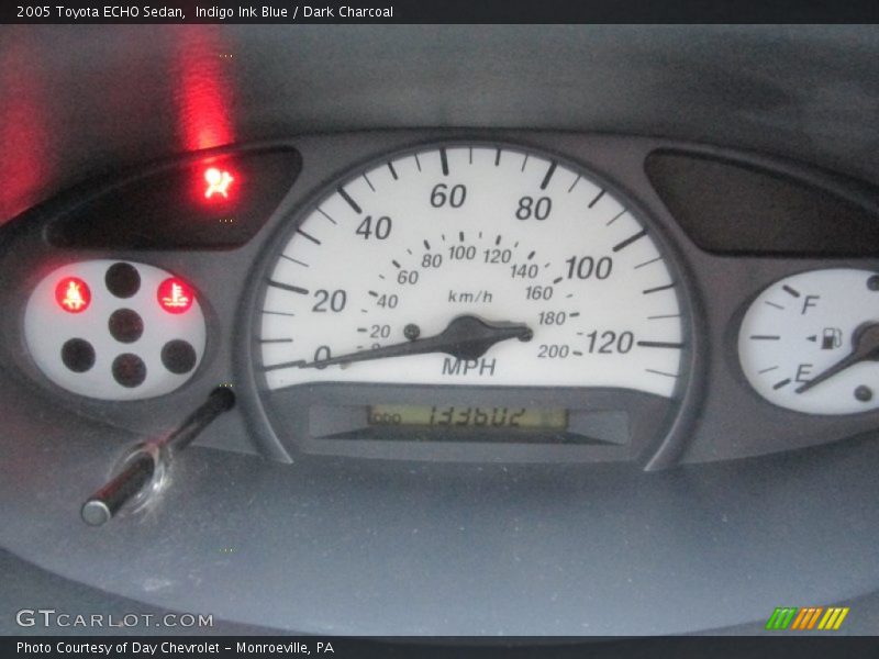 Indigo Ink Blue / Dark Charcoal 2005 Toyota ECHO Sedan