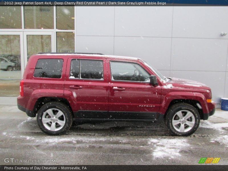 Deep Cherry Red Crystal Pearl / Dark Slate Gray/Light Pebble Beige 2012 Jeep Patriot Sport 4x4