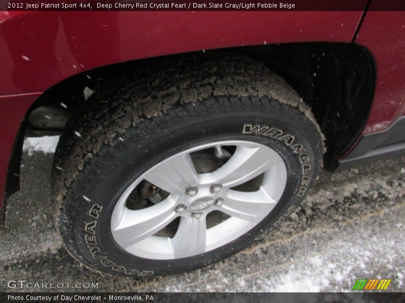 Deep Cherry Red Crystal Pearl / Dark Slate Gray/Light Pebble Beige 2012 Jeep Patriot Sport 4x4