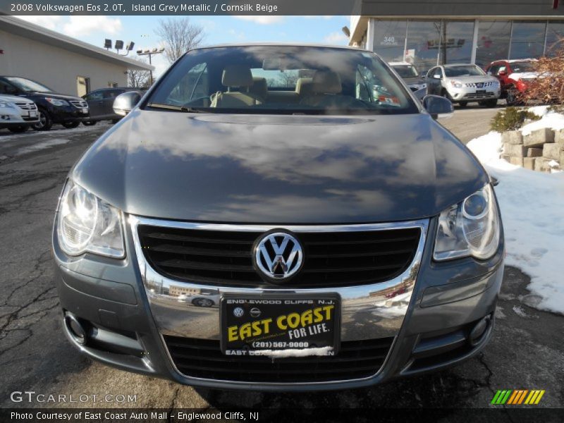 Island Grey Metallic / Cornsilk Beige 2008 Volkswagen Eos 2.0T