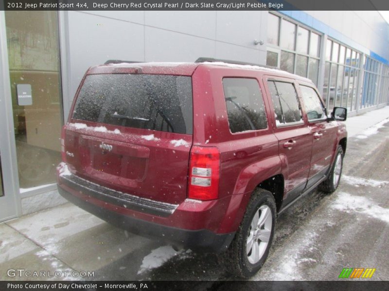 Deep Cherry Red Crystal Pearl / Dark Slate Gray/Light Pebble Beige 2012 Jeep Patriot Sport 4x4
