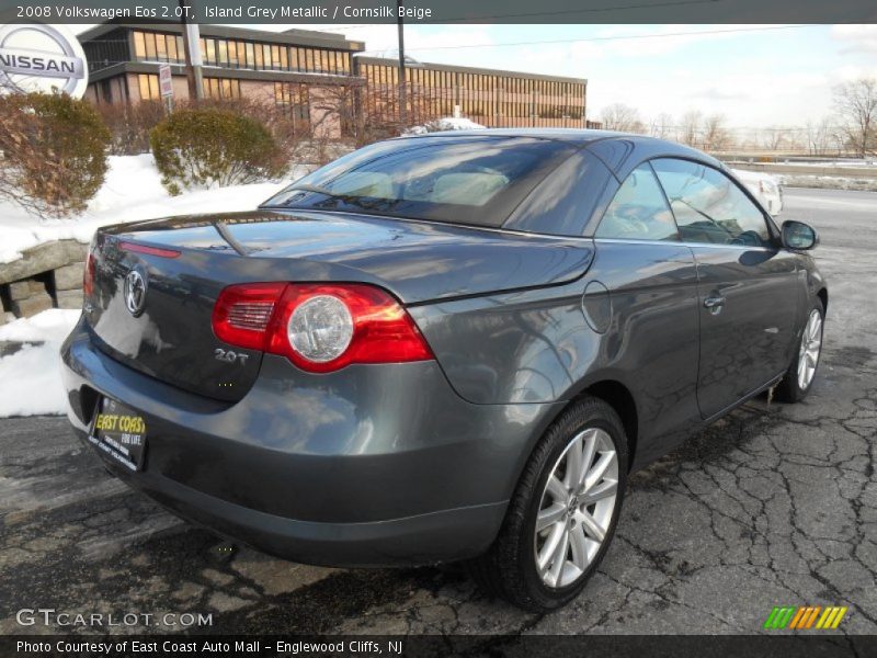Island Grey Metallic / Cornsilk Beige 2008 Volkswagen Eos 2.0T
