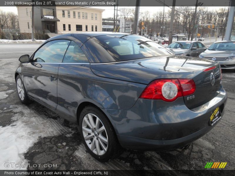 Island Grey Metallic / Cornsilk Beige 2008 Volkswagen Eos 2.0T