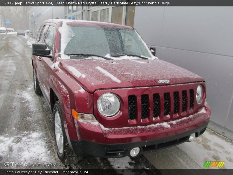 Deep Cherry Red Crystal Pearl / Dark Slate Gray/Light Pebble Beige 2012 Jeep Patriot Sport 4x4