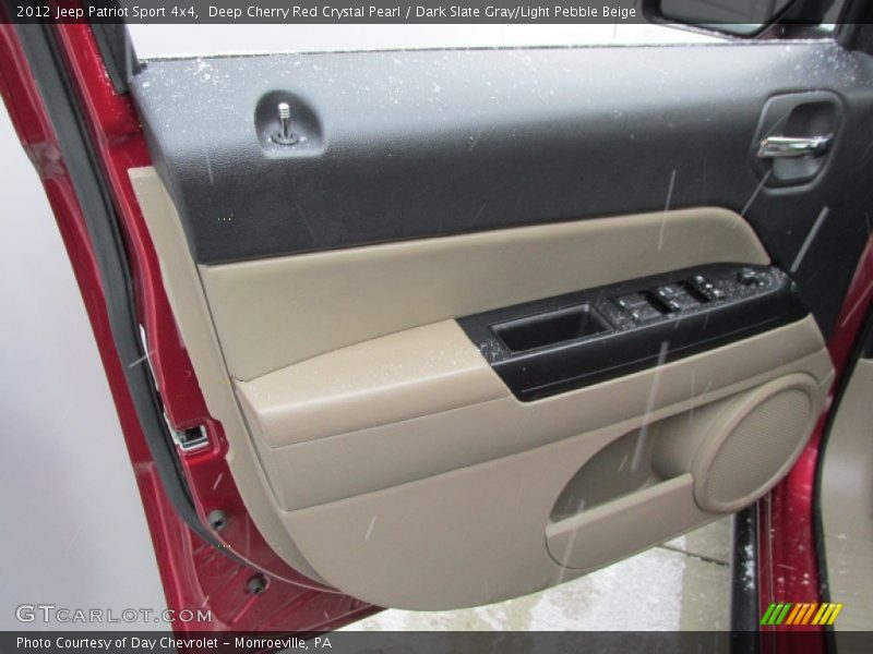 Deep Cherry Red Crystal Pearl / Dark Slate Gray/Light Pebble Beige 2012 Jeep Patriot Sport 4x4