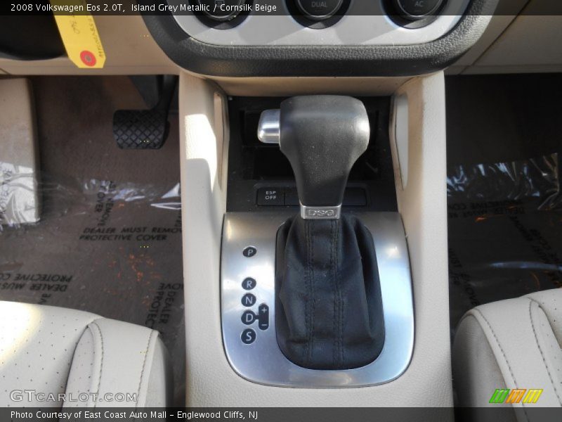 Island Grey Metallic / Cornsilk Beige 2008 Volkswagen Eos 2.0T