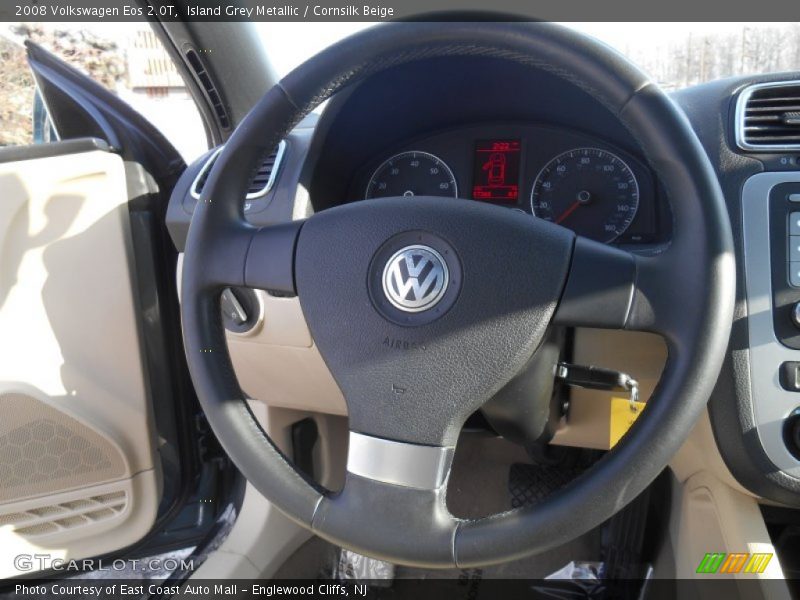 Island Grey Metallic / Cornsilk Beige 2008 Volkswagen Eos 2.0T