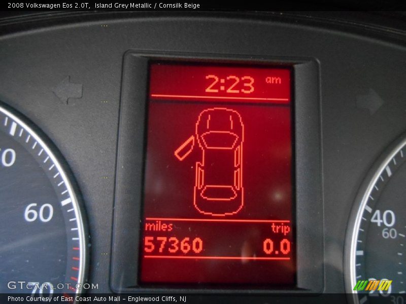 Island Grey Metallic / Cornsilk Beige 2008 Volkswagen Eos 2.0T