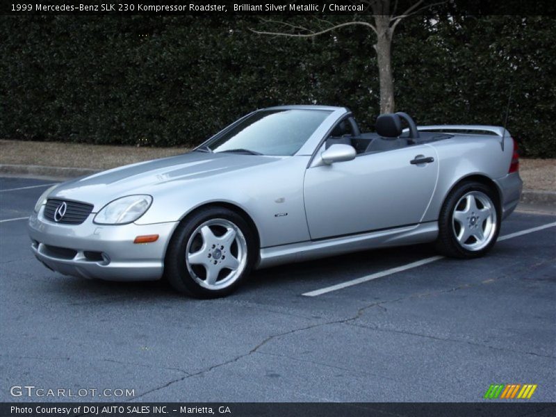 Front 3/4 View of 1999 SLK 230 Kompressor Roadster