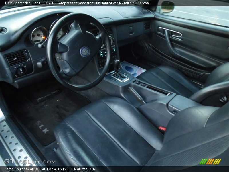  1999 SLK 230 Kompressor Roadster Charcoal Interior