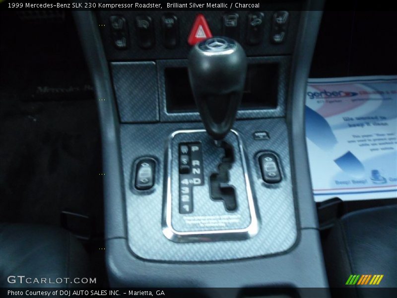 Brilliant Silver Metallic / Charcoal 1999 Mercedes-Benz SLK 230 Kompressor Roadster