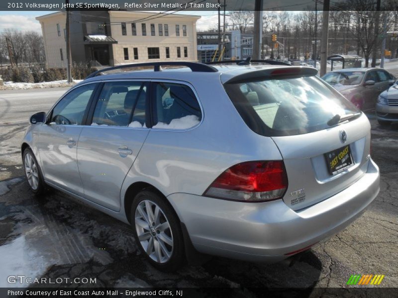 Reflex Silver Metallic / Titan Black 2012 Volkswagen Jetta SE SportWagen