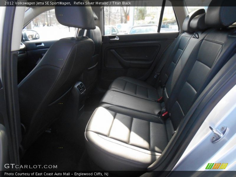 Reflex Silver Metallic / Titan Black 2012 Volkswagen Jetta SE SportWagen