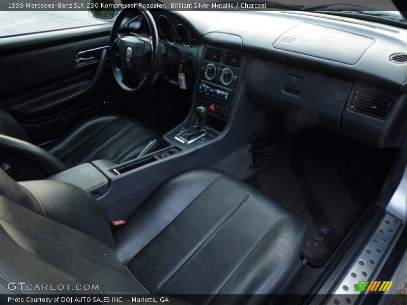 Brilliant Silver Metallic / Charcoal 1999 Mercedes-Benz SLK 230 Kompressor Roadster