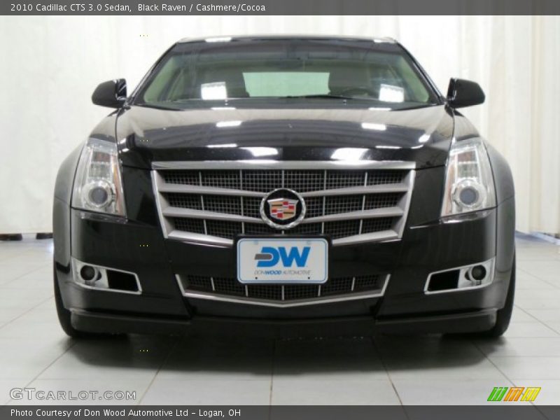 Black Raven / Cashmere/Cocoa 2010 Cadillac CTS 3.0 Sedan