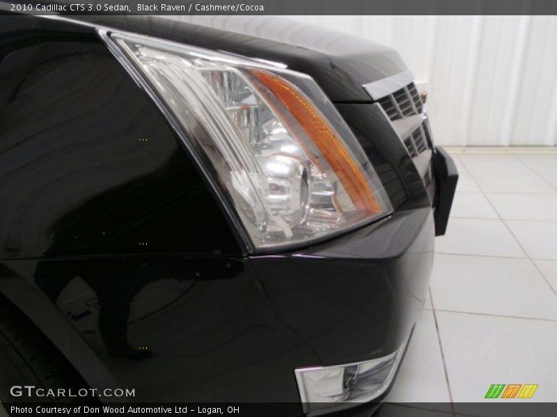 Black Raven / Cashmere/Cocoa 2010 Cadillac CTS 3.0 Sedan