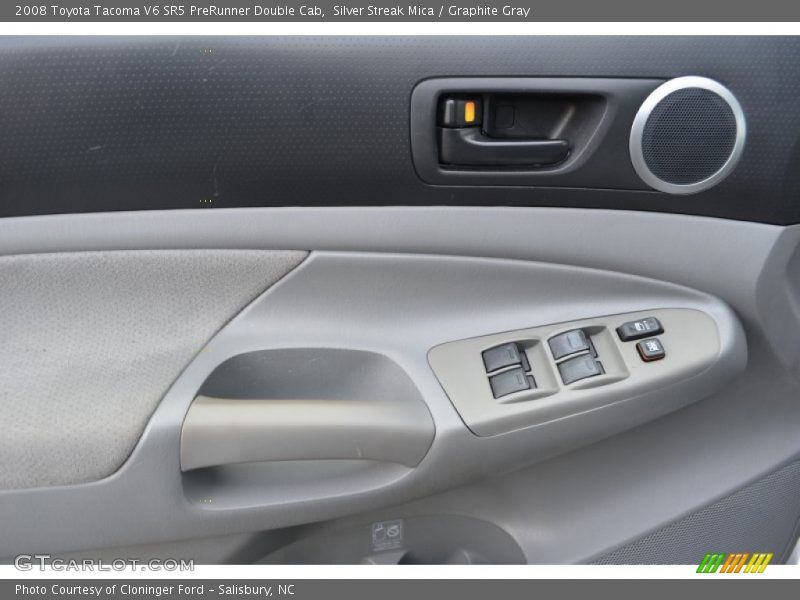 Silver Streak Mica / Graphite Gray 2008 Toyota Tacoma V6 SR5 PreRunner Double Cab