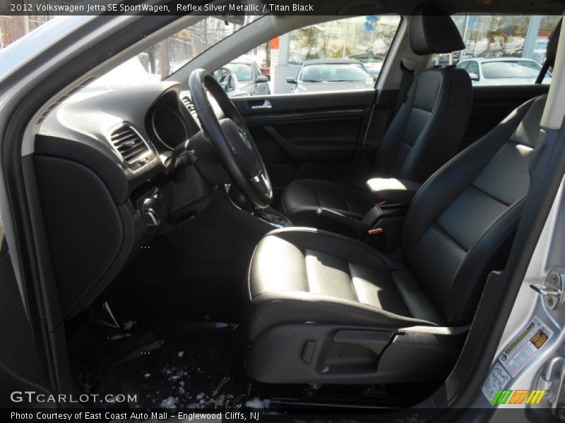 Reflex Silver Metallic / Titan Black 2012 Volkswagen Jetta SE SportWagen