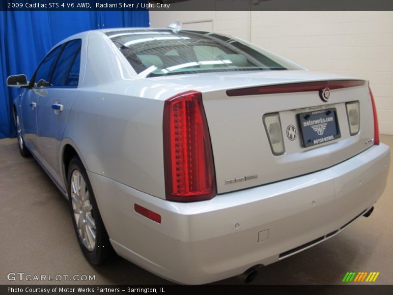 Radiant Silver / Light Gray 2009 Cadillac STS 4 V6 AWD