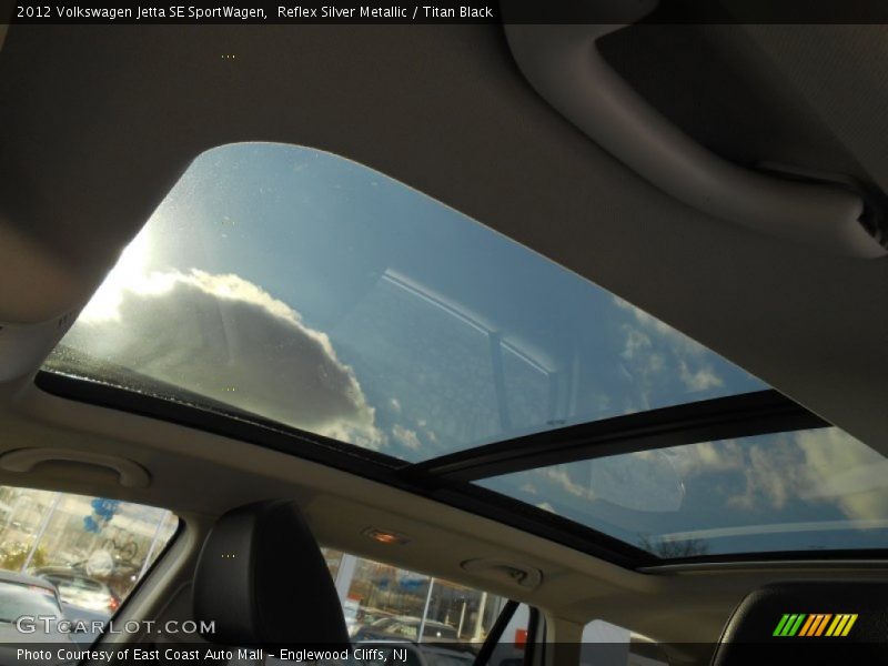 Reflex Silver Metallic / Titan Black 2012 Volkswagen Jetta SE SportWagen