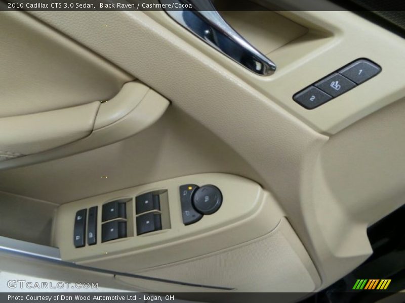 Black Raven / Cashmere/Cocoa 2010 Cadillac CTS 3.0 Sedan