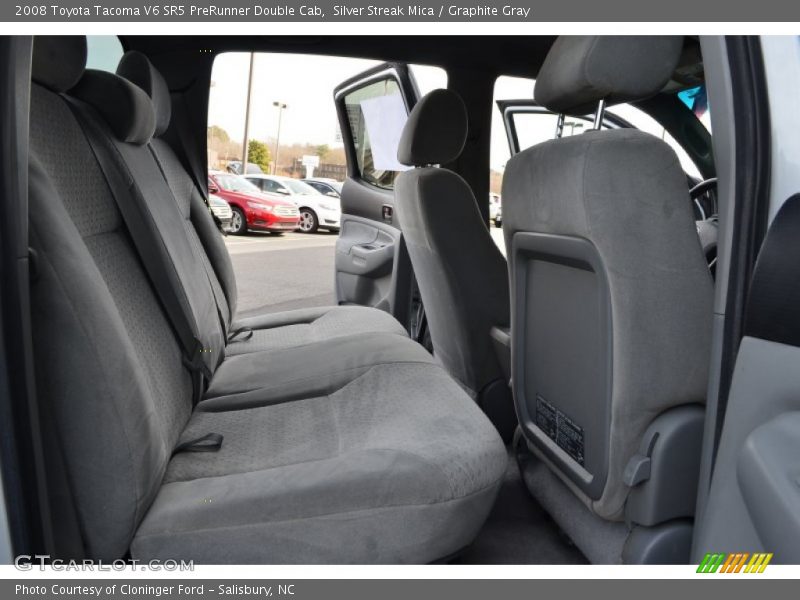 Silver Streak Mica / Graphite Gray 2008 Toyota Tacoma V6 SR5 PreRunner Double Cab