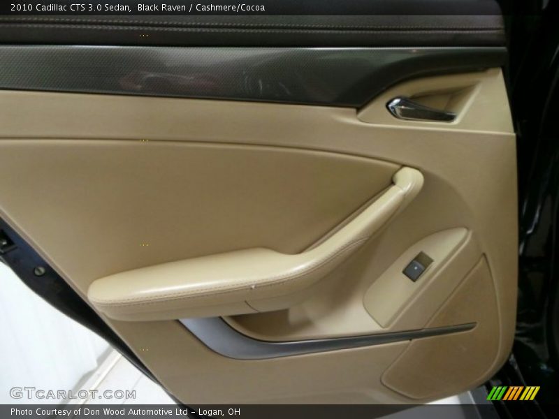 Black Raven / Cashmere/Cocoa 2010 Cadillac CTS 3.0 Sedan