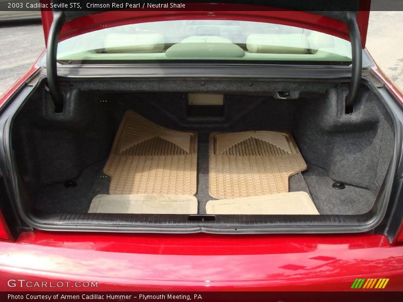 Crimson Red Pearl / Neutral Shale 2003 Cadillac Seville STS