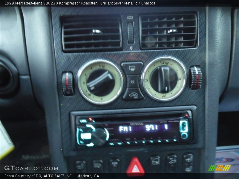 Brilliant Silver Metallic / Charcoal 1999 Mercedes-Benz SLK 230 Kompressor Roadster