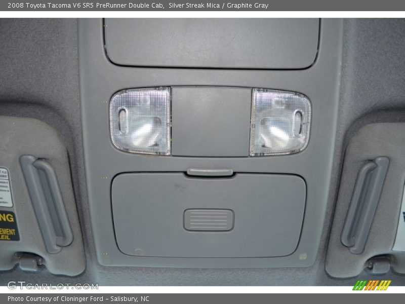Silver Streak Mica / Graphite Gray 2008 Toyota Tacoma V6 SR5 PreRunner Double Cab