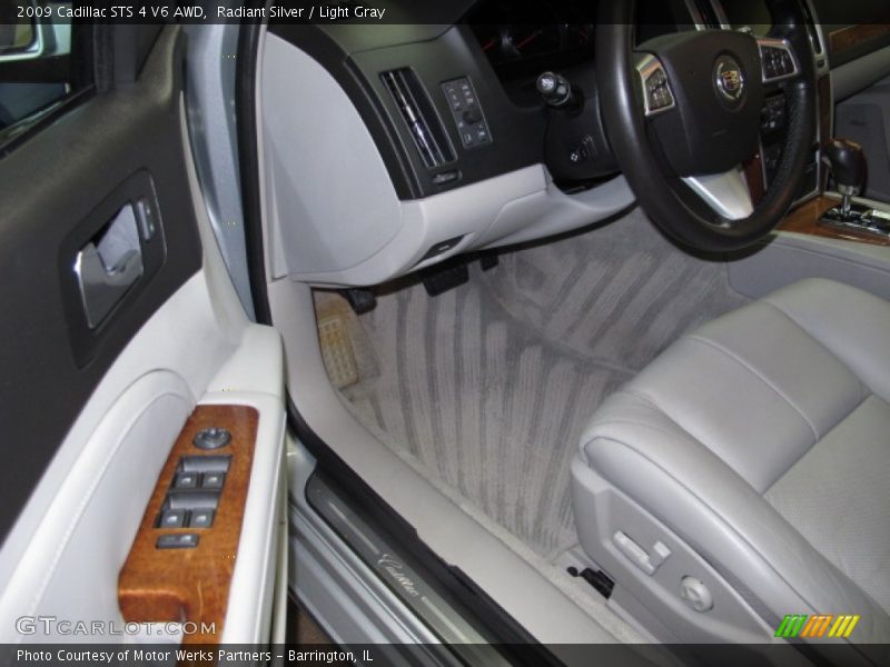 Radiant Silver / Light Gray 2009 Cadillac STS 4 V6 AWD