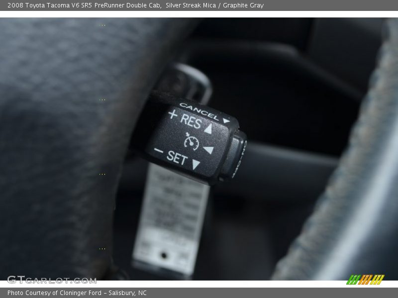 Silver Streak Mica / Graphite Gray 2008 Toyota Tacoma V6 SR5 PreRunner Double Cab