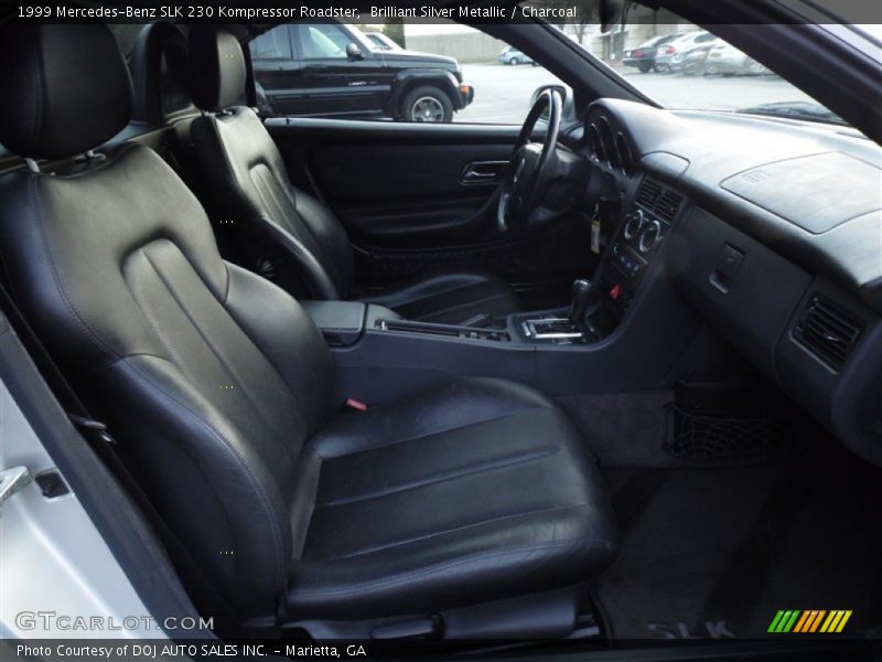 Brilliant Silver Metallic / Charcoal 1999 Mercedes-Benz SLK 230 Kompressor Roadster