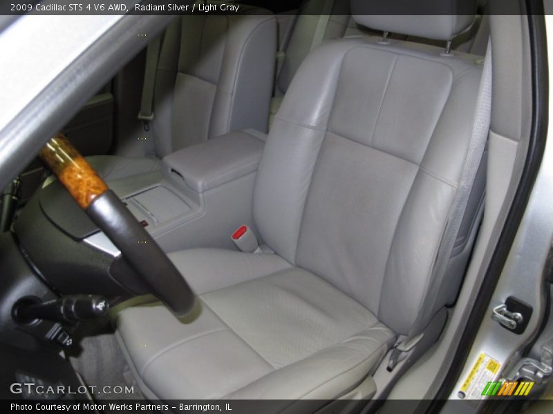 Radiant Silver / Light Gray 2009 Cadillac STS 4 V6 AWD