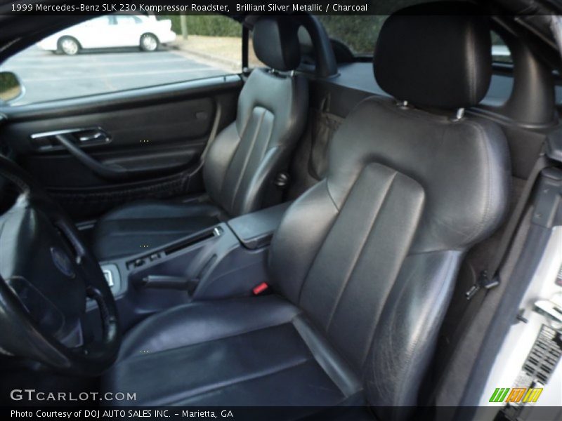Brilliant Silver Metallic / Charcoal 1999 Mercedes-Benz SLK 230 Kompressor Roadster
