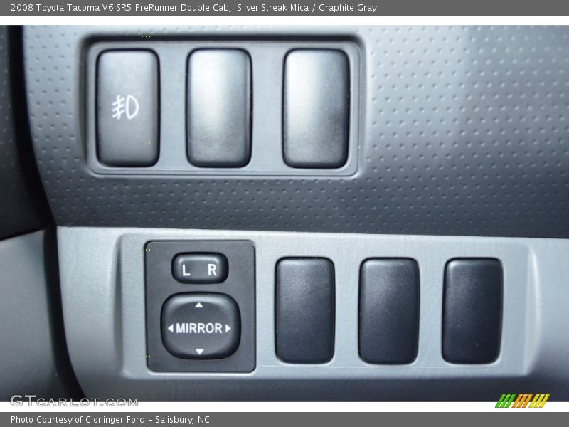 Silver Streak Mica / Graphite Gray 2008 Toyota Tacoma V6 SR5 PreRunner Double Cab