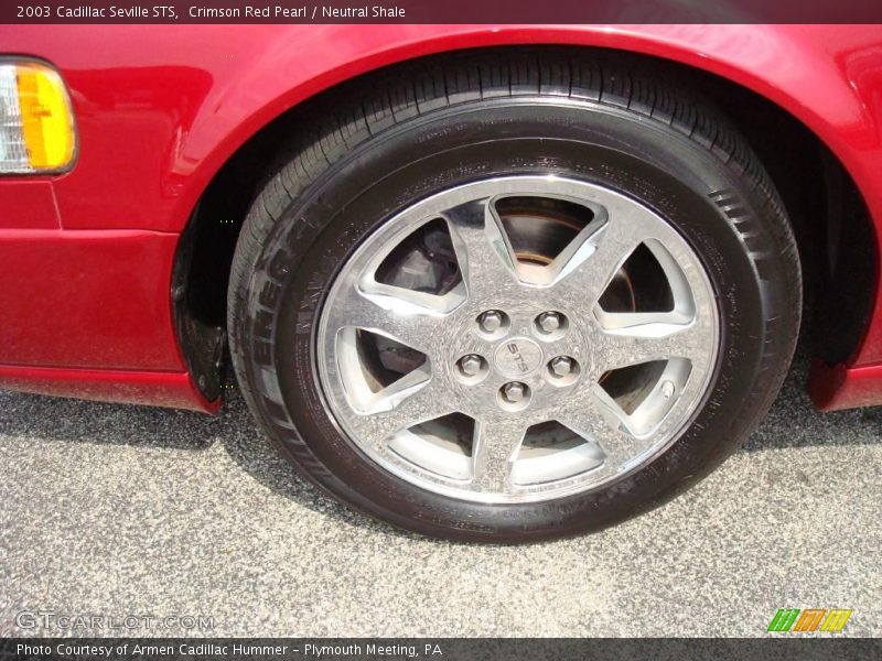 Crimson Red Pearl / Neutral Shale 2003 Cadillac Seville STS