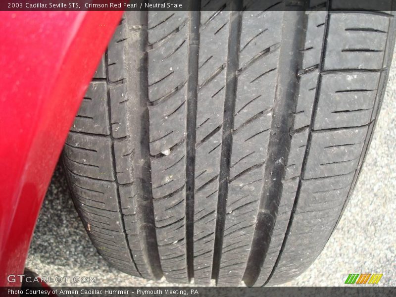 Crimson Red Pearl / Neutral Shale 2003 Cadillac Seville STS