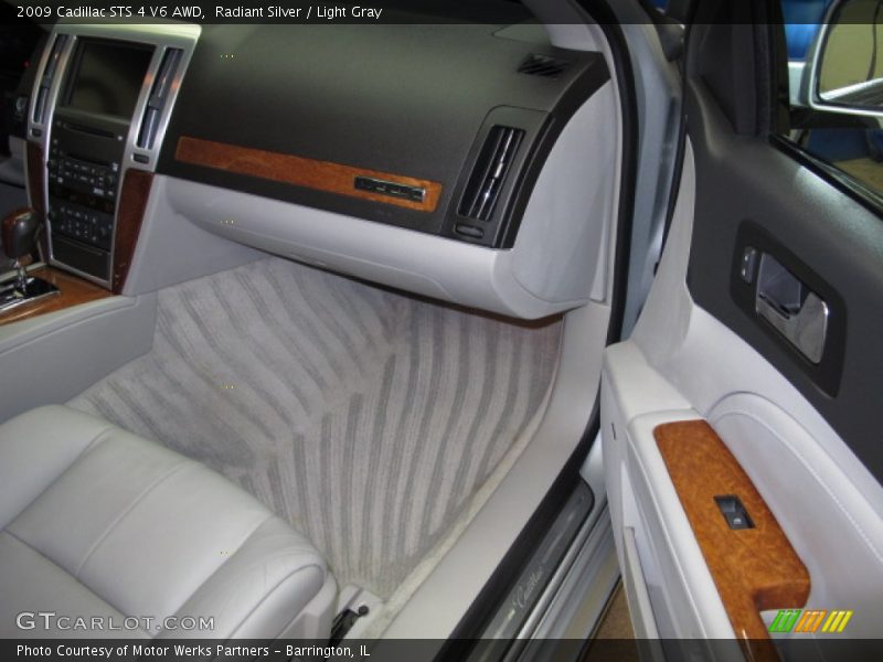 Radiant Silver / Light Gray 2009 Cadillac STS 4 V6 AWD