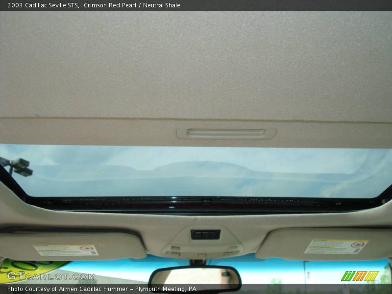 Crimson Red Pearl / Neutral Shale 2003 Cadillac Seville STS