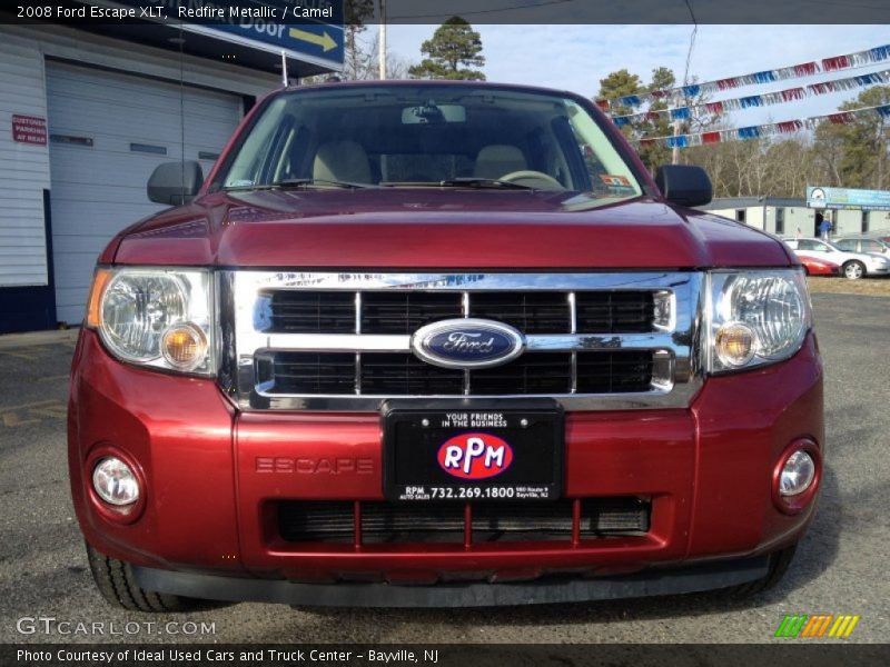 Redfire Metallic / Camel 2008 Ford Escape XLT