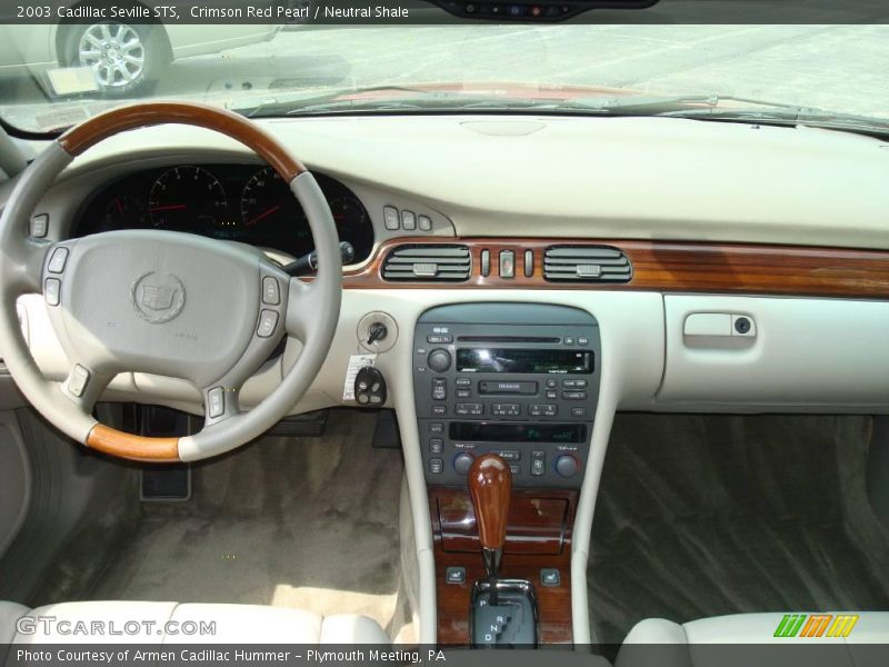 Crimson Red Pearl / Neutral Shale 2003 Cadillac Seville STS