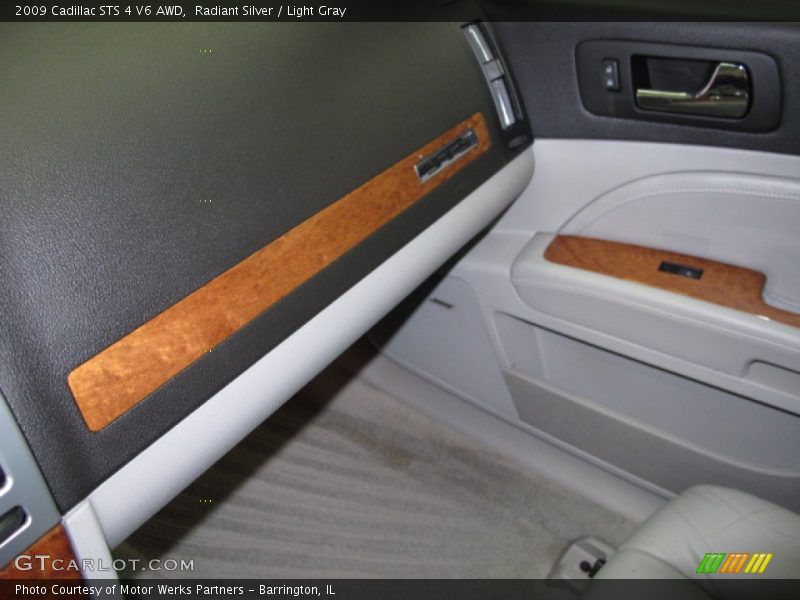 Radiant Silver / Light Gray 2009 Cadillac STS 4 V6 AWD