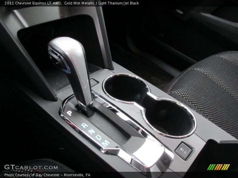Gold Mist Metallic / Light Titanium/Jet Black 2011 Chevrolet Equinox LT AWD