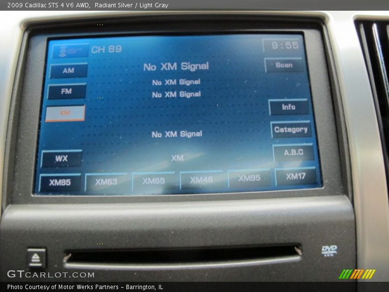 Radiant Silver / Light Gray 2009 Cadillac STS 4 V6 AWD