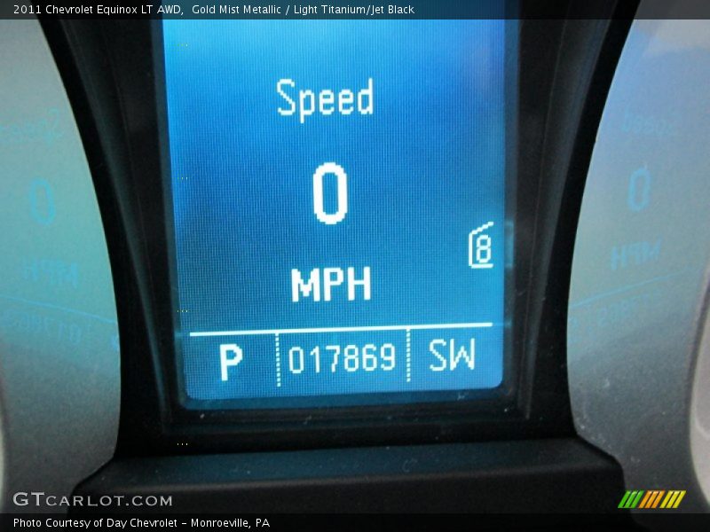 Gold Mist Metallic / Light Titanium/Jet Black 2011 Chevrolet Equinox LT AWD