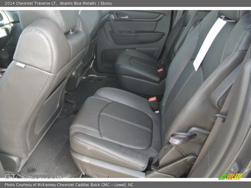 Atlantis Blue Metallic / Ebony 2014 Chevrolet Traverse LT